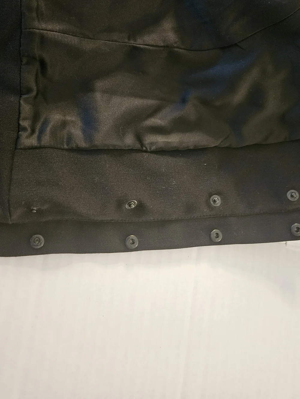 Pamela McCoy Black Ruffle-Trim Textured Blazer - Picture 8 of 14
